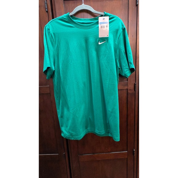 Nike Other - Nike Mens Sportswear Club Tee Green Short Sleeve Swoosh T-Shirt M NWT